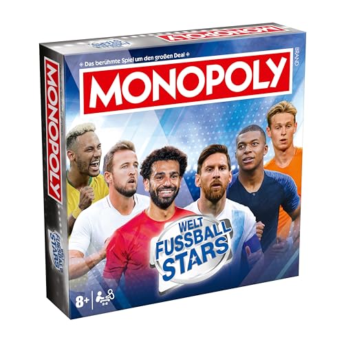 Monopoly Weltfußball Stars Edition - 2+ Spieler ab 8 Jahren - Deutsch