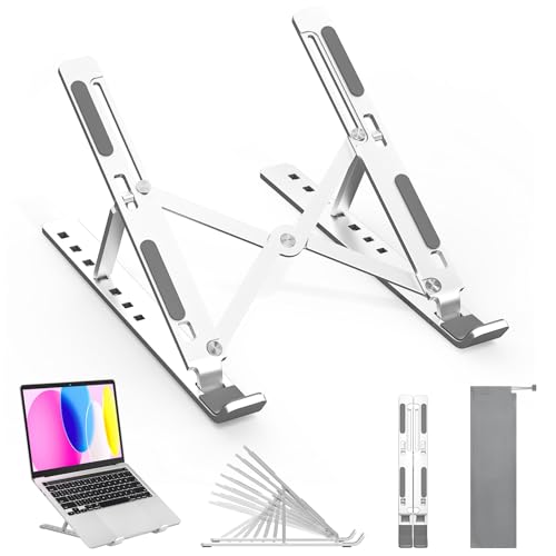 Laptop Ständer Höhenverstellbar aus Aluminiumlegierung für 1017,3 Zoll Notebooks