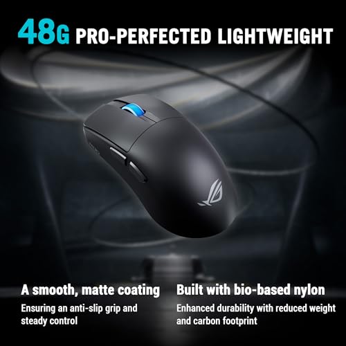 asus rog harpe ii ace schwarz wireless gaming maus 48g 42k dpi 8000hz