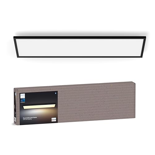 philips hue led panel light 120x30cm schwarz mit dimmer switch