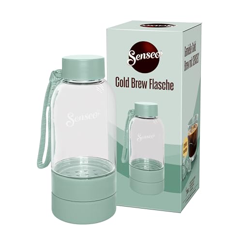 senseo cold brew flasche für kaltgebrühten kaffee und eiskaffee, kompatibel mit senseo pads