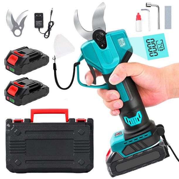 Produktbild: 21V akku astschere 2x1500mAh für gartenpflege, 35,99 (statt 70)
