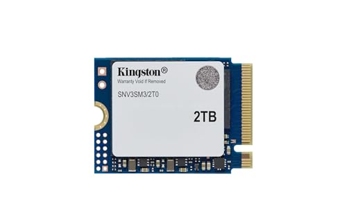 Produktbild: kingston nv3 ssd 2tb nvme pcie 4.0 m.2 2230 m-key x4