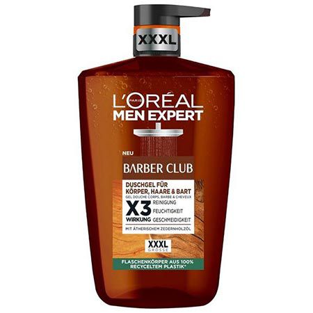 loreal men expert barber club duschgel und shampoo 1 l für 5,93  statt 7 