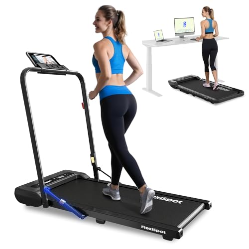 laufband walking pad flexispot plus mit tablethalterung bis 10 km/h