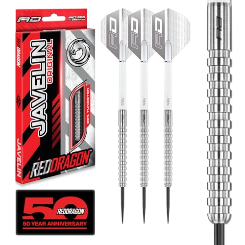 red dragon darts javelin tungsten steeldarts 24g 26g mit metallspitze und flights
