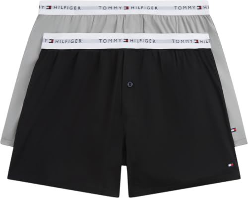 Tommy Hilfiger Herren Boxershorts 2er Pack Baumwolle Mehrfarbig XXL