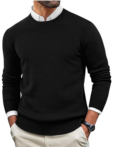 demigimi pullover herren strickpullover hoodie einfarbig weihnachten sweatshirt