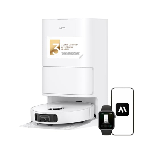 saugroboter Mova E40 ultra mit intelligentem navigationssystem und wischfunktion