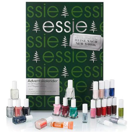 essie adventskalender 2023 mit shades aus den usa für 41,99 euro statt 60 euro