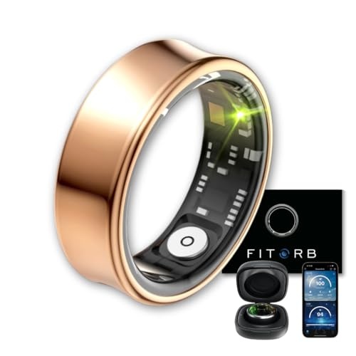 Produktbild: fitorb smart ring pro fitness- und gesundheitsring, schlafanalyse, aktivitätstracking 19,1 mm