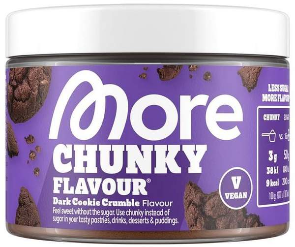 MORE Chunky Dark Cookie Crumble 170g ab 10,57 (statt 19)