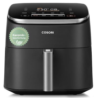 cosori turboblaze heißluftfritteuse 6l für 135,99 euro statt 160 euro