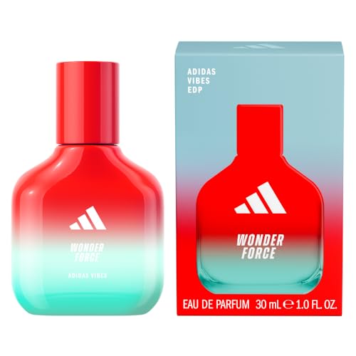 adidas Vibes Wonder Force Eau de Parfum 30ml, fruchtiger Duft, Rhabarber, Moschus