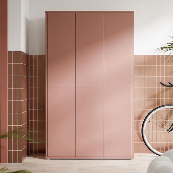 schuhschrank forte alice springs mit 6 türen und 15 einlegeböden 212,56