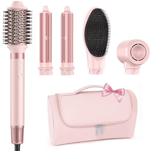 airstyler set 5 in 1 von mescomb, ionen föhn und multi-hairstyler