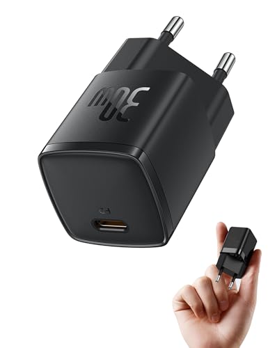 baseus usb c ladegerät 30w schnellladegerät für smartphones und tablet