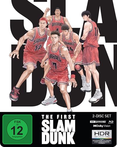 The First Slam Dunk 4K UHD Blu-ray Anime 2-Disc Steelbook