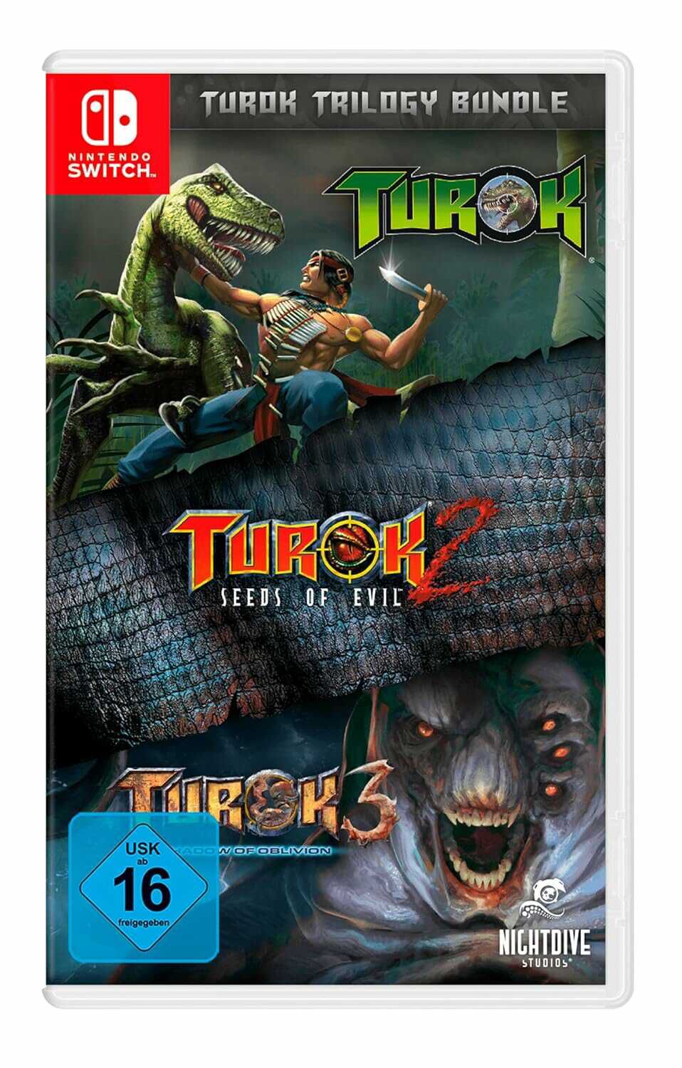 turok trilogy bundle - nintendo switch - prime - usk version