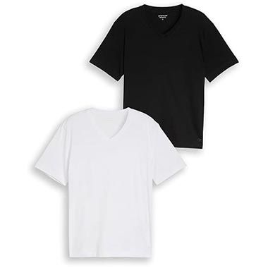 Tom Tailor V-Neck T-Shirts 2er Pack Farbmix, ab 14,44