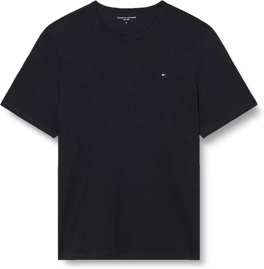 Tommy Hilfiger Herren T-Shirt S/S Um0um03870, Blau, Größe M