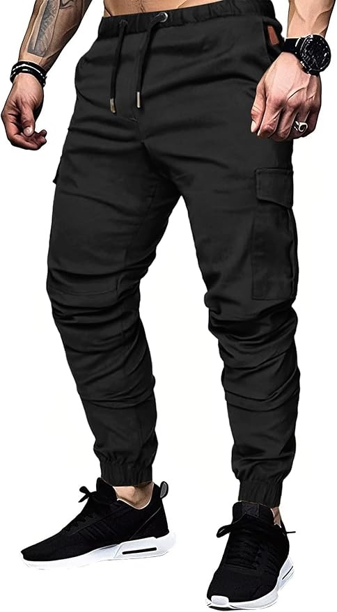 tarainya cargohose herren baumwolle mit 6 taschen joggingshose outdoor stretch