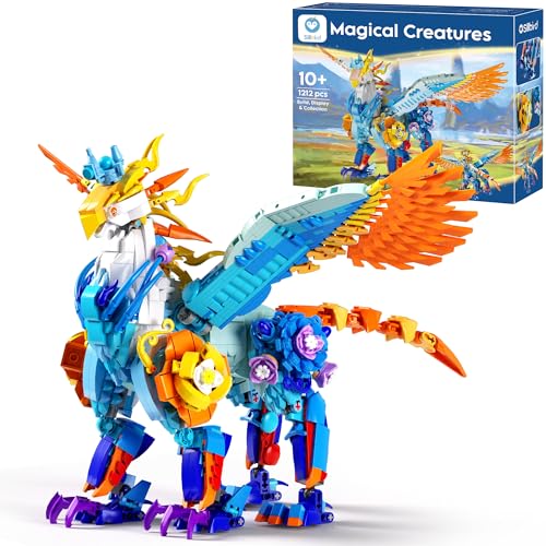 Sillbird Bausatz magische Wesen für Kinder und Erwachsene, 1212 Teile Deko-Set