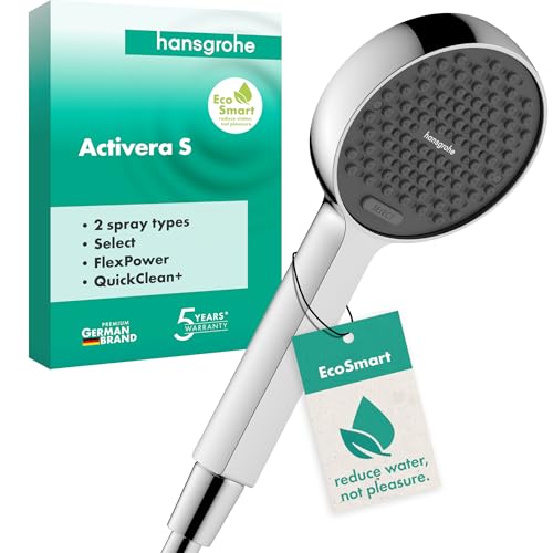 hansgrohe activera select s duschkopf 7,2 l/min wassersparend 2 strahlarten