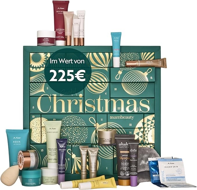 Produktbild: Asambeauty adventskalender 2025 mit m. asam für amazon prime