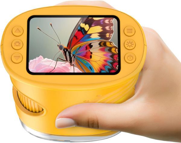 lelesun mini taschenmikroskop 1000-fache vergrößerung für 15,96 euro