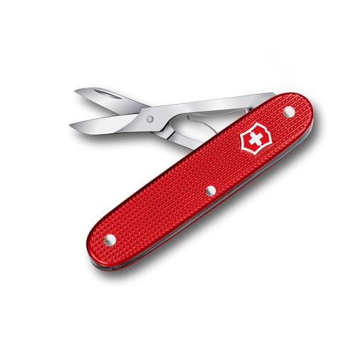 victorinox präzisionsschere companion x alox rot silber gold