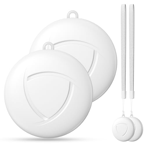 air tracker tag 2er pack weiß, bluetooth schlüsselfinder, wasserdichter gegenstandssucher