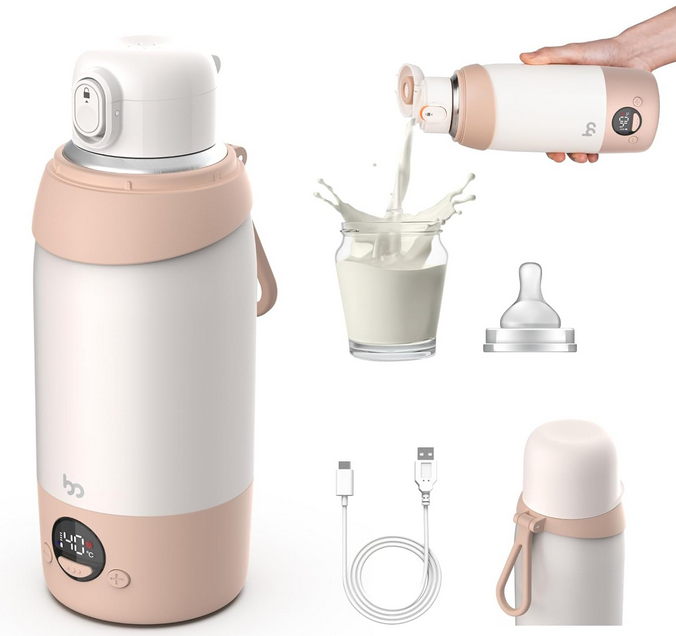Produktbild: femometer flaschenwärmer mobil usb 500ml für 47,69 statt 69