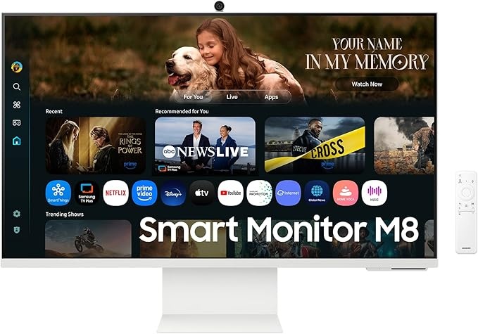 samsung m80f 32 zoll 4k smart led monitor hdr10+ ls32fm801uuxen