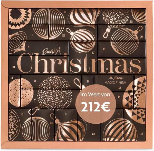 m. asam magic finish adventskalender 2025, wert 212, nur 62,99