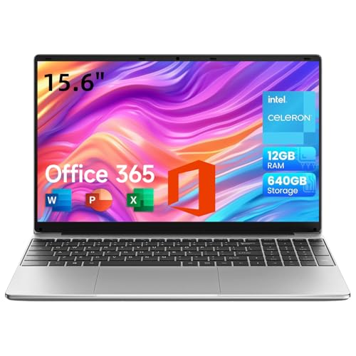 Produktbild: jumper laptop 15,6 zoll fhd, 12 gb ram, 640 gb rom, office 365, intel 5305U