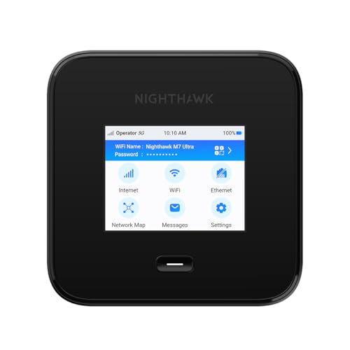 netgear nighthawk m7 pro 5g hotspot router wifi 7 international roaming 125 länder