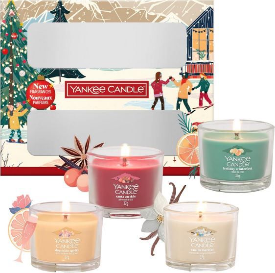 yankee candle weihnachtsduftkerzen set für 15,89 euro statt 21 euro