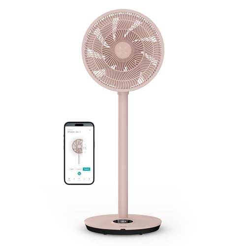 duux whisper flex 2 smart ventilator standventilator soft peach günstig