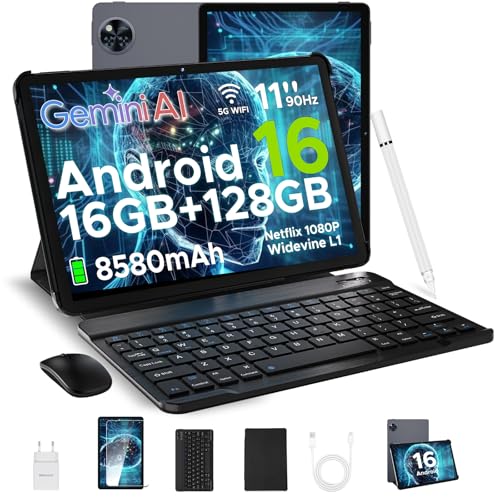doogee u11 tablet 11 zoll android 16gb ram 128gb speicher 2tb tf gaming 90hz 13mp