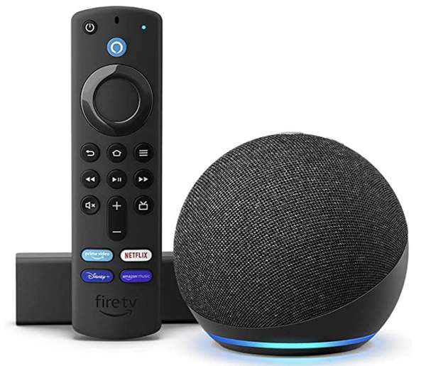 fire tv stick 4k und echo dot neueste generation für 59,98 euro statt 135 euro