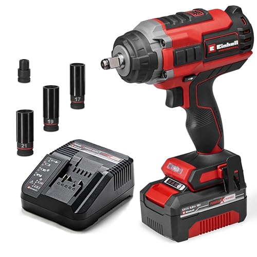akkuschrauber einhell professional impaxxo 18/450 mit 1 x 4,0 ah power x-change akku