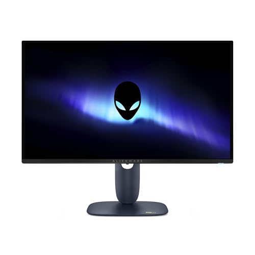 alienware aw2725d gaming monitor 27" qhd 280hz qd-oled 0.03ms g-sync freesync hdr400