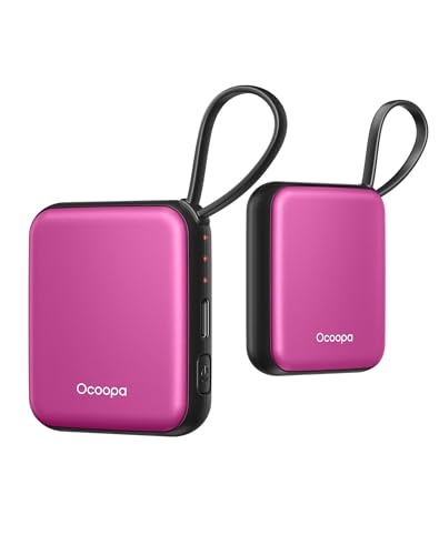 ocooopa handwärmer elektrisch 2er set, 4000mAh wiederverwendbar, 3 wärmestufen, ideal für outdoor