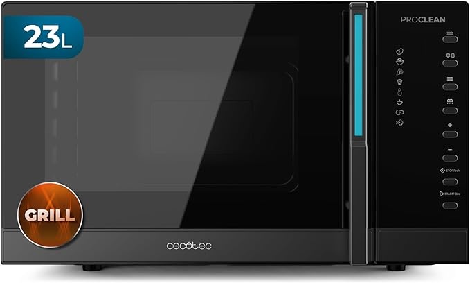 Cecotec Proclean 5130 Mikrowelle 23 l, 800 W, Grill, 5 Leistungsstufen, Timer