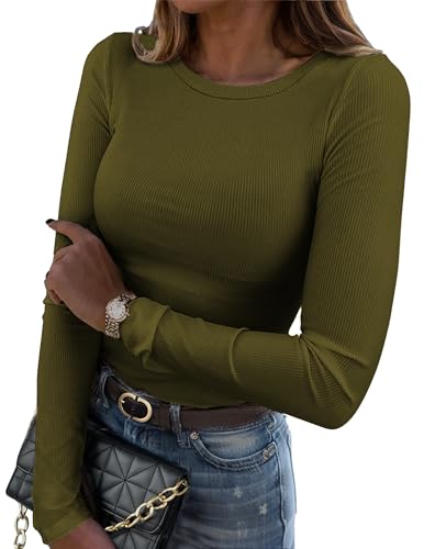 Produktbild: damen langarmshirt slim fit gerippt 10,79  statt 17,99  prime