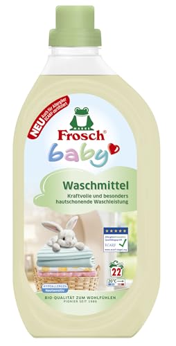 Produktbild: Frosch Baby Waschmittel 1,5L | 22 Waschladungen | ohne Farbstoffe + Konservierungsmittel