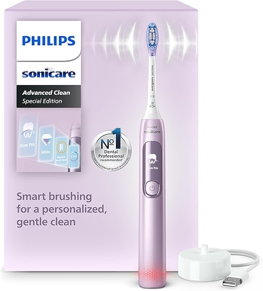 philips sonicare advancedclean hx3792/12 elektrische zahnbürste pink schwarz