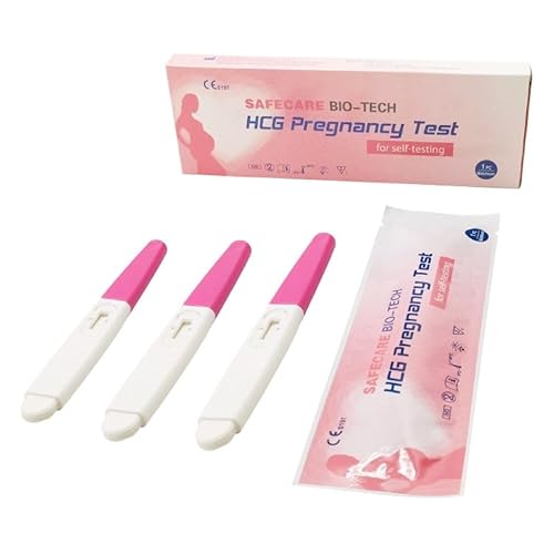 Produktbild: Safecare Schwangerschaftstest, frühtest ab 10 mIU/ml, HCG Test, Ergebnis in 3 Min.
