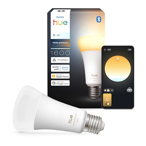 philips hue led lampe e27 white ambiance 1600 lumen luzern
